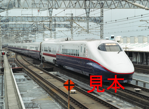 鉄道写真、645ネガデータ、162656860008、E2系（N21編成）＋East-i（E926-13号車）、JR大宮駅、2011.08.01、（4399×3221）