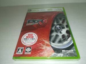 XBOX360 新品未開封 PGR4 プロジェクト ゴッサム レーシング 4 PROJECT GOTHAM RACING 4 初回限定版 特典カード封入