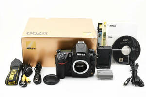 ■ 極少ショット数566回・ほぼ新品 ■ ニコン Nikon D700 ボディ 《 元箱付き 》　A727S453S16DK C654