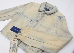 ●定価45150円RALPH LAURENラルフローレンダメージ加工デニムジャケット(9号)新品保管品