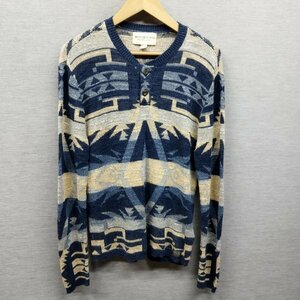 I128 Denim & Supply Ralph Lauren デニムアンドサプライ ラルフローレン メキシカン ニット カットソー XS マルチ ネイティブ 民族