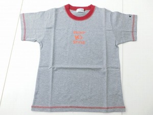 値下げ！ おすすめ品 PEONY キッズ用 男の子 半袖 Tシャツ 120cm グレー 綿100％ サイズ違い110㎝もあり！ インナーとしても…