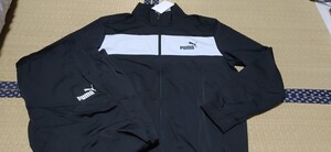 【新品】プーマ　ジャージ　上下　XL 黒