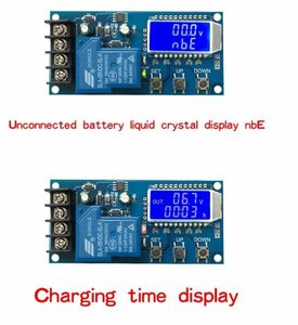 蓄電池充電制御モジュール保護ボード　DC 6-60v30A　充電器タイムスイッチ　LCDディスプレイ　XY-L30A　即納