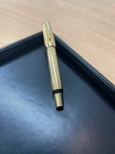 MONTBLANC モンブラン BOHEME ボエム ボールペン ブラック×ゴールドカラー キャップに色石