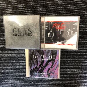 ｋ【あ1】★3作品★チャゲ＆アスカ：GUYS/SEE　サウンドトラック：YAYAHYAHYAH振り返れば奴がいる　CD　チャゲアス　ジャンク　現状