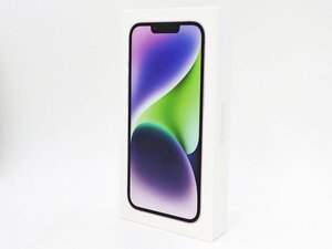 ◇未使用　未開封【Apple アップル】iPhone 14 128GB SIMフリー MPUY3J/A スマートフォン パープル