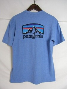 Patagonia　パタゴニア　メンズ・フィッツロイ・ホライゾンズ・レスポンシビリティー　Tシャツ 38440　Sサイズ　サックス