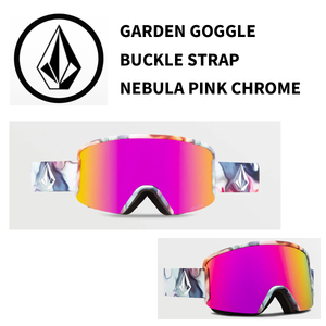 ☆値下げ☆ 20％OFF☆　22-23　【 VOLCOM 】ボルコム　ゴーグル　GARDEN GOGGLE BUCKLE STRAP - NEBULA　ガーデン　ゴーグル　 　正規品