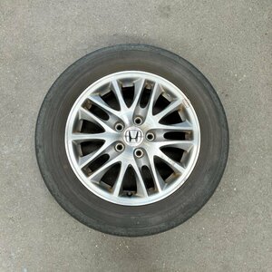 タイヤ付き純正ホイール1本　オデッセイ　RB3　16×6 1/2J　+55　114.3　5穴　215/60R16