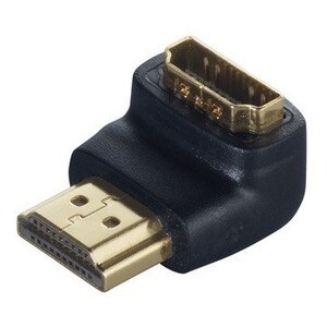 【送料無料】 HDMI 変換アダプター 縦L型 HDMIオス: HDMIメス