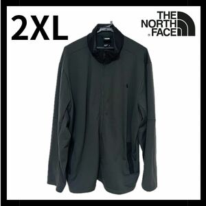 ノースフェイス THE NORTH FACE 2XL メンズ フリースジャケット アウトドア THE NORTH ノースフェイス ブラック グレー 大きいサイズ