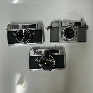 ★ 1円〜【動作未確認】 MAMIYA マミヤ カメラ 3点 まとめ売り フィルムカメラ レンジファインダーカメラ ボディ レンズ YK 