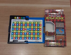 タカラ ポケットパンチ DX No.2 スライド式 ゲームセレクター 携帯 ゲーム おもちゃ コレクション Pockt Punch TAKARA カラーメイロ