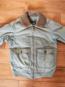 ラルフローレン ralph lauren ボンバージャケット　ダウンジャケット ジャケット カーキ　RRL