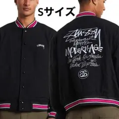 海外限定 Stussy Varsity Jacket Sサイズ