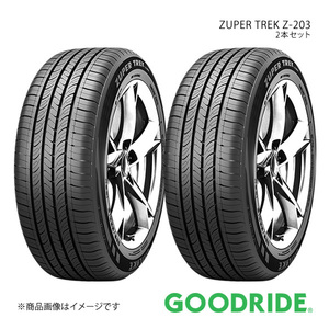 GOODRIDE グッドライド ZUPER TREK Z-203/ズーパートレックZ-203 225/60R18 2本セット タイヤ単品