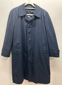 ◯ Burberrys ステンカラーコート　ライナー付き　イギリス製　ネイビー◯ バーバリー　MADE IN ENGLAND 紺　ロングコート