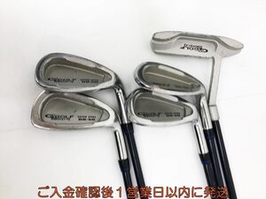 【1円】ゴルフ G’s GOLF d3i:z DR-50 アイアンセット 5.8.9.S/パター 5本セット シャフト フレックスR GS-75 S02-100kk/F7