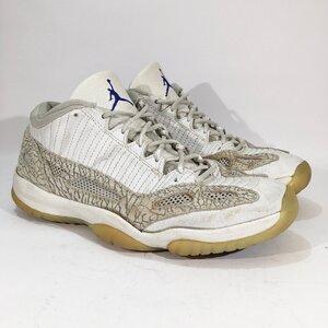 26.5cm AIR JORDAN 11 LOW IE 306008-142 エア ジョーダン 11 ロー IE ホワイト ブラック メンズ スニーカー 45650 107356