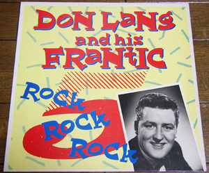 Don Lang And His Frantic Five - Rock Rock Rock - LP/50s,ロカビリー,JIVE,Red Planet Rock,Rock Mister Piper,Rock-A-Billy,イギリス,UK