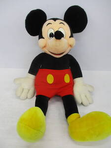 自▲160【1円祭り】Disney/ディズニー/ミッキーマウス/ぬいぐるみ/全体約96㎝/約3㎏/中古品/10.7-Z-1604-NF-P