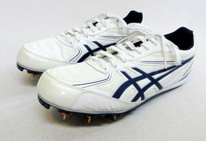 ●asics●EFFORT SK●TTP521●ホワイト×ネイビー（0150）●25.5●