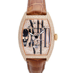 フランク・ミュラー FRANCK MULLER トノウカーベックス ゴシック アロンジェ 8880SCDTGOTHDCD5N 全面ダイヤ文字盤 新品 腕時計 メンズ