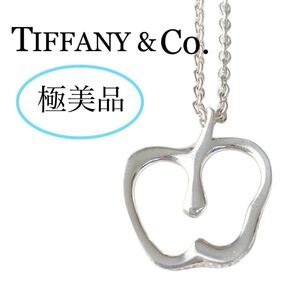 業者磨き済 TIFFANY & Co エルサペレッティ アップル ネックレス シルバー アクセサリー ティファニー レディース