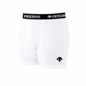 450289-DESCENTE/メンズ インナーパンツ タイツ バレーボール WHT/S