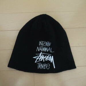 ★即決送込★STUSSY CAP oldstussy オールドステューシー ニット帽 ビーニー beanie キャップ hat 帽子 ハット ist international tribe