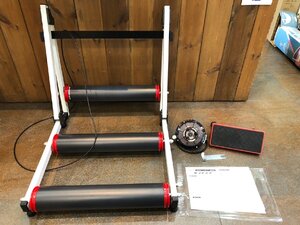 ◆MINOURA ミノウラ MOZ-ROLLER サイクルトレーナー トレーニング機器 負荷ユニット・ミニステップ付 現状品 中古◆15249