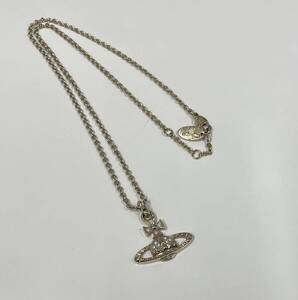 vivienne Westwood ヴィヴィアン オーブ ネックレス アクセサリー ラインストーン 保管品 注目99円スタート