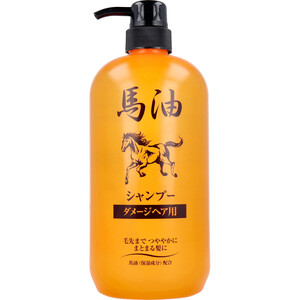 【まとめ買う】ジュンラブ 馬油シャンプー ダメージヘア用 1000mL×40個セット