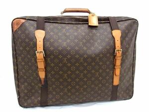 1円 LOUIS VUITTON ルイヴィトン M23350 モノグラム サテライト70 ハンドバッグ トラベルバッグ 旅行かばん ブラウン系 FB1042