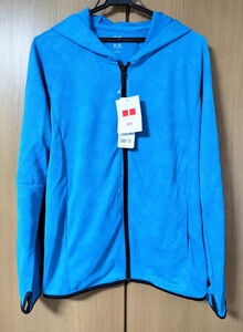 UNIQLO ドライEXフルジップパーカ Lサイズ ブルー