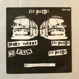 ■1977年 France盤 オリジナル SEX PISTOLS - Pretty Vacant 7”EP 640 109 Sex Pistols
