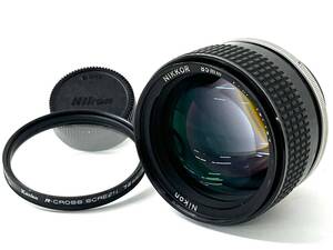 1E3★Nikon/ニコン★ Ai-S NIKKOR 85mm F1.4 単焦点レンズ カメラレンズ single focus lens