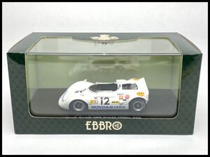 未使用 【絶版】 EBBRO　エブロ　1/43　Honda R-1300 1969　Suzuka 1000Km No.12　鈴鹿 1000㎞ 自動車レース 【44571】