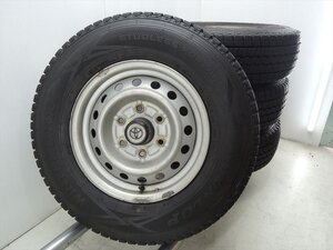 195/80R15 ダンロップ WINTER MAXX ウインターマックス トヨタ　ハイエース 100系 純正 4本 手渡し可!個人宅着払いB882