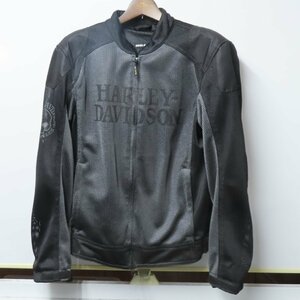【中古美品】Harley Davidson ハーレーダビッドソン ライディング メッシュジャケット Mサイズ メンズ ウェア バイク 二輪 ツーリング