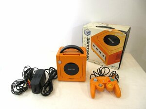 ☆2980円スタート☆Nintendo GAMECUBE DOL-001 / ニンテンドー ゲームキューブ / オレンジ / 任天堂 / ゲーム機 / 名古屋発5-331△