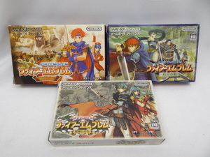 GBA ファイアーエムブレム 3本セット 烈火の剣 封印の剣 聖魔の光石