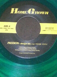 激安★HOME GROWN feat. PUSHIM,YOYO-C/PASSION ジャパレゲ