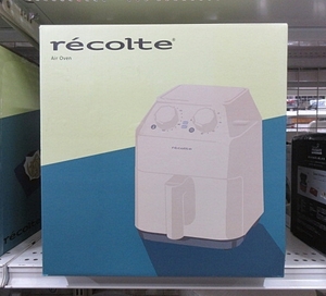 S5286 未使用 recolte レコルト RAO-1(W) エアーオーブン ノンフライヤー クリームホワイト