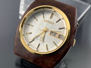 [A1428]本体のみの為 1円～☆メンズ腕時計 AUTOMATIC オリエント ORIENT G429-28956 動作品タイプ:AUTOMATIC