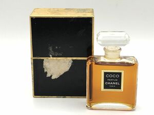 0505-139T⑤23523 佐川 香水 COCO CHANEL シャネル 15ml ほぼ満タン PARFUM パヒューム