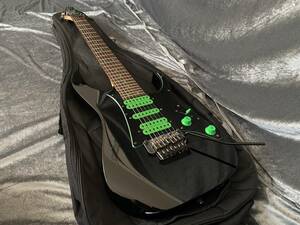 ★美品！ 定価253,000円 IBANEZ UV70P スティーヴ・ヴァイ シグネチャーモデル 7弦ギター 即決特価！