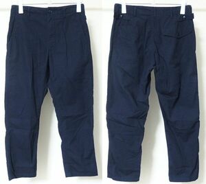 18SS Engineered Garments エンジニアードガーメンツ Ground Pant Cotton Ripstop グラウンド パンツ 30 紺 リップストップ