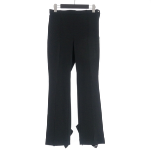 トーガ プルラ TOGA PULLA NYLON TRICOT PANTS トリコットパンツ スラックス 34 ブラック 黒 TP21-JF246 レディース